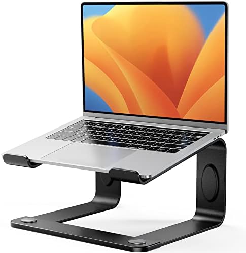 Só de laptop Loryergo, laptop ergonômico Riser Mount para mesa, notebook compatível com todos os