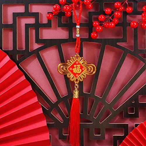 4pcs decoração de ano novo chinês pingente de ano novo chinês zodiac yuanbao ornamentos de dinheiro sortudo