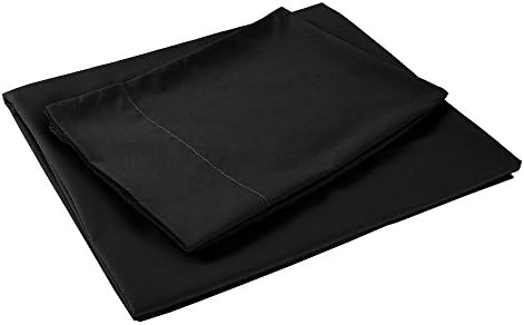 Conjunto de lençóis queen sfoothome - Black Hotel Luxury 4 peças Conjunto de cama, bolso extra, conjunto de