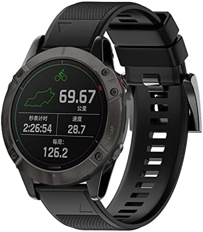 EEOMOIK Smart Watch Band Strap for Garmin Fenix ​​7 7x 6 6x 5x 5 3HR 935 945 Corrente de liberação rápida