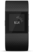 Superwatch Fitbit Surge Fitness, preto, pequeno