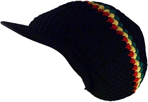 Sapato string rei ssk rasta knit tam chapéu dreadlock tap. Vários designs e tamanhos.