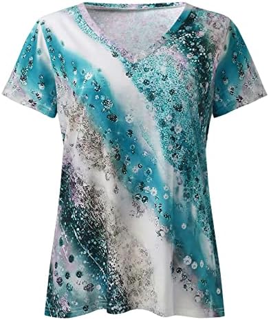 Miashui espacial vestuário feminino tops vos de pescoço camisetas de manga curta de verão T SHIGH
