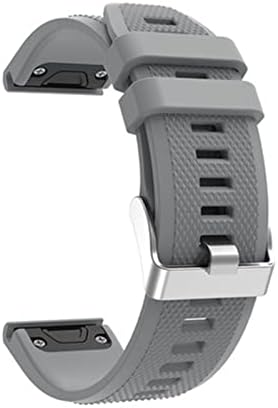 Kossma Sport Silicone Watch Band Strap para Garmin Fenix ​​6x 6 6s Pro 5x 5 5s mais 3 3HR 20 22 26mm EasyFit Raple Lank