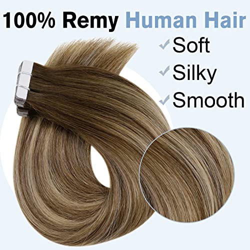 【Salvar mais】 Easyouth One Pack Pack Encontro de cabelos Extensões de cabelo real 4/77/4 e um pacote