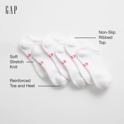 Gap Girls '3-Pack No Show Socks