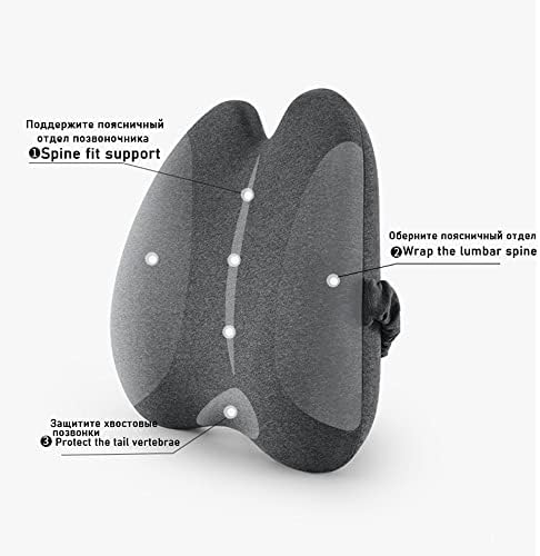 Almofada da cintura de espuma de memória CZDYUF Cushion para travesseiro ortopédico de travesseiro