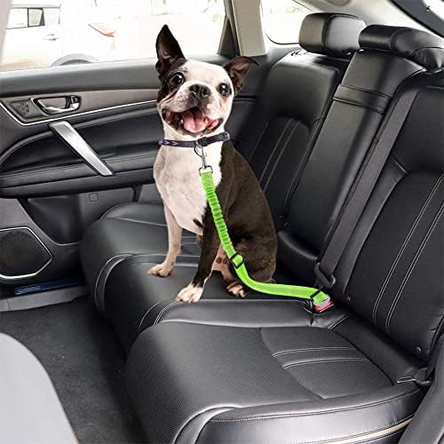 Cinturão de segurança para cães Vvuxctrl, cinto ajustável do carro de segurança do cão, cinto de segurança para