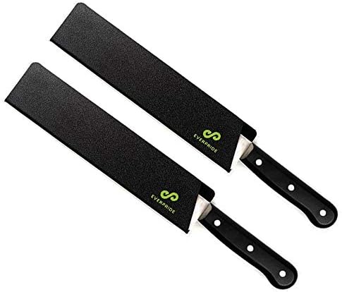 Everpride 12 polegadas Chef Knife Guard Set Facas Long Bainhas de tampa da borda da lâmina para facas do
