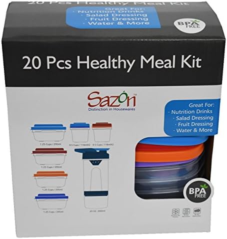 Sazon Heathy Meal Kit, 20 onças, cores variadas