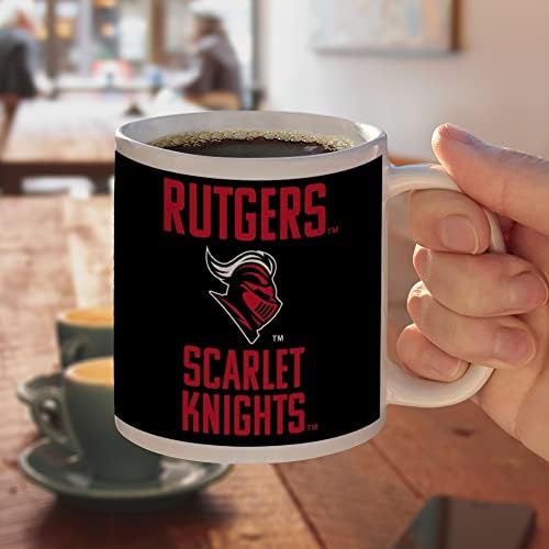 Graphics & More Rutgers University Scarlet Knights Caneca de café cerâmica, canecas de presentes para café,