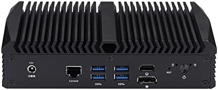 Inuomicro Dual Core Firewall Router Hardware Sem ventilador 8 I225V 2.5G LAN G5405L8-S2 com processador 5405U a bordo, 2,2 GHz, Mini PC Firewall Windows Linux CentOS