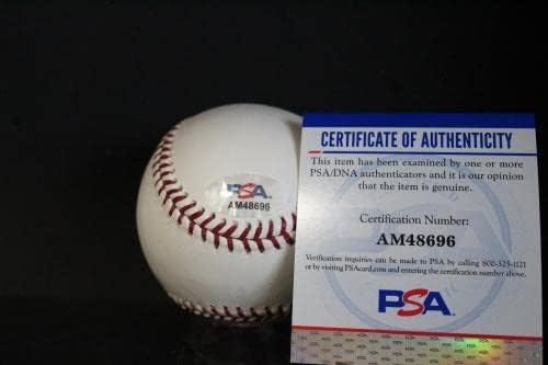 Johnny Rutherford assinou o Baseball Autograph Auto PSA/DNA AM48696 - Bolalls autografados