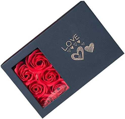 Caixa de presente de recipientes de presente de luxo Caixa de presente Rose Flowers Jóias Brincho