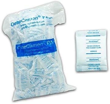 Pacotes de sílica gel 10gram [250 PCs] Umidade do absorvedor Dessicante Desumidificador Desecames