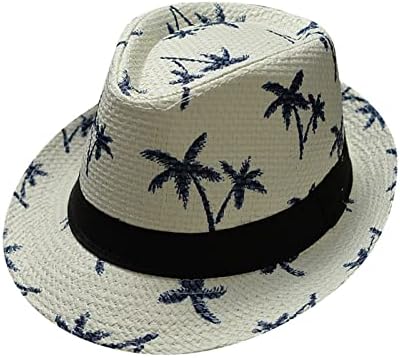 Unissex Bamboo Imprimir moda de moda larga roll roll up fedora chapéu jazz chapéu chapé de jogador com