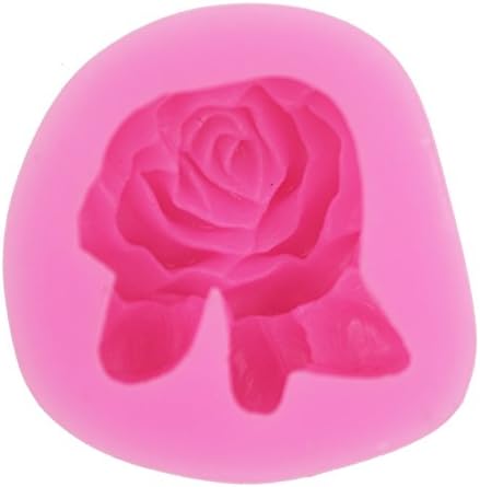 Longzang Silicone Soop moldes Shapes Flowers Flores de Sabão Moldes de Silicone Moldes