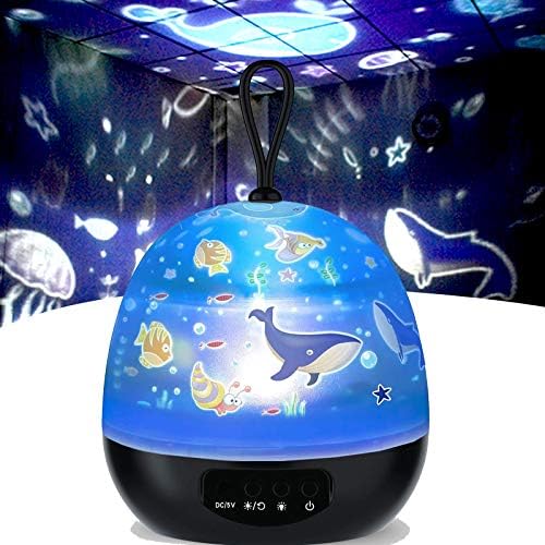 Night Light for Kids Unicorn Night Light Projector Projector Projector Toy Presentes Party Lâmpada Luzes