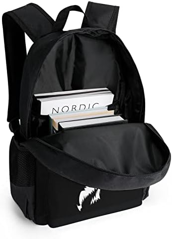 Silhouette Cat On Black Travel Mackpack Aesthetic College Bookbag Classical Daypacks Bolsa de trabalho