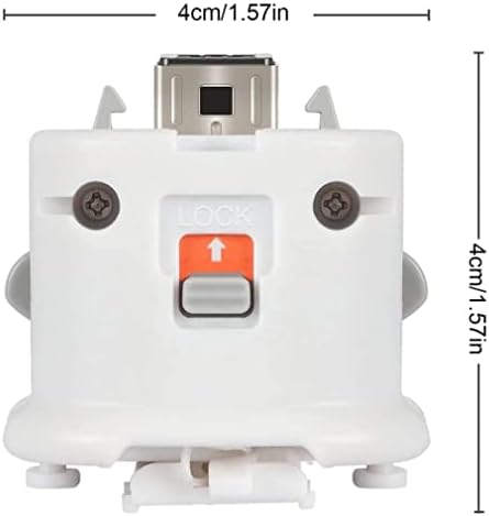 Tuimiyisou Adaptador Handle Handle Sensor Remote White Controller Accelerator for Motion Sensor Acessórios elétricos