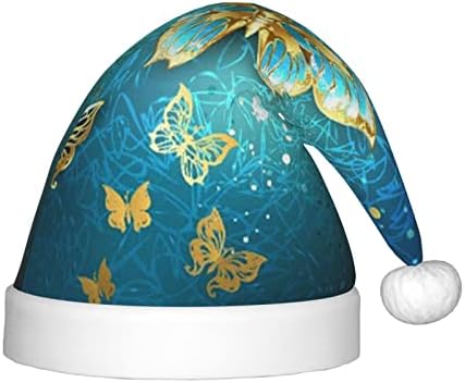Prahuce chapéu de natal, impressão de natal, chapéu de chapéu de chapéu de santa para crianças decoração de