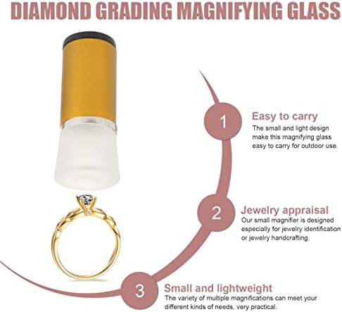 Exceling Youxining Glass Glass Glass Glass Glass Copper Ligoneling Ligna de jóias Lens de diamante
