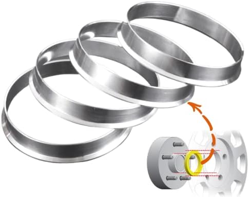 Anéis centrados no hub de Laicarvor 60,1 a 56,1 liga de alumínio OD = 60,1mm ID = 56,1 mm Qty