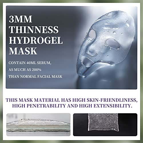 MOHOPE 40ML / 1,35 onças de essência Centella Revitalizador Hydrogel Máscara facial Máscara Cuidados com a pele