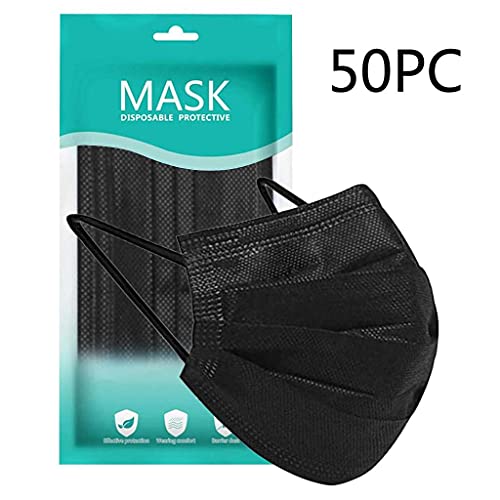 Blackblack cirúrgico_masks máscaras descartáveis ​​pretas para adultos face face_mask face_mask preto