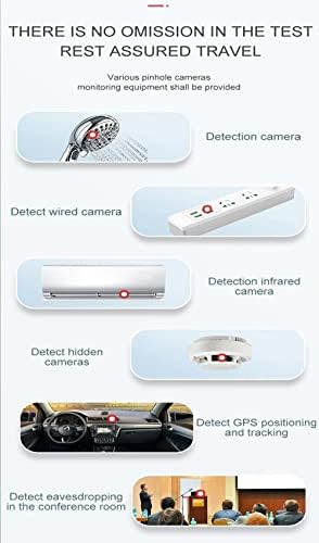 Pedilax Anti -Spy Detector Detector de insetos RF Detector de insetos de sinalizador Detector
