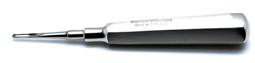 Elevador dentário Dica reta de 3 mm de extração de luxação Instrumentos de aço cirúrgico periosteal