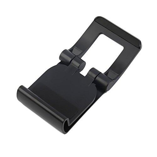 Suporte de clipe de tv preto suporte de montagem ajustável para PS3 Move Controller Eye Camera