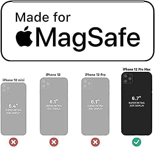 Otterbox Symmetry Series+ Case With MagSafe para iPhone 12 Pro Max Retail Packaging - Capitão da