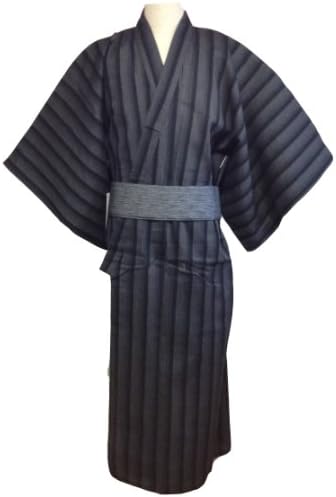 Kimono Japan de Edoten masculino Shijira tecelando Yukata