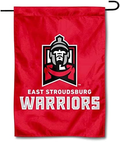 East Stroudsburg Warriors Bandeira do jardim e dos EUA Stand Stand Poster Setent