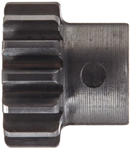 Boston Gear S2460 Engrenagem de esporão, ângulo de pressão de 14,5, aço, polegada, 24 pitch, 0,500 Bore,