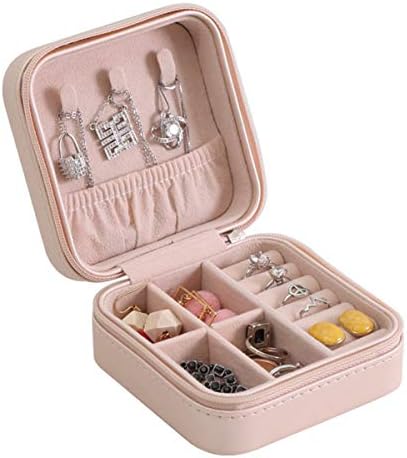 CaseGrace Pink 11pcs, caixa de jóias pequenas mini caixa de armazenamento de jóias de jóias para mulheres presentes