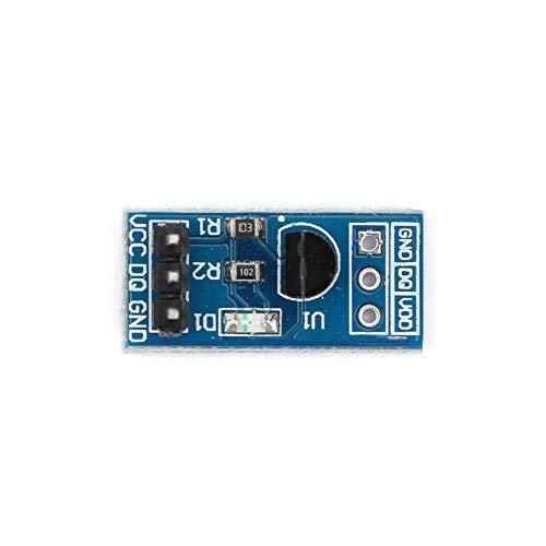 RW1820 Módulo de medição de temperatura Módulo compatível com DS18B20 Sensor Microcontroller Development