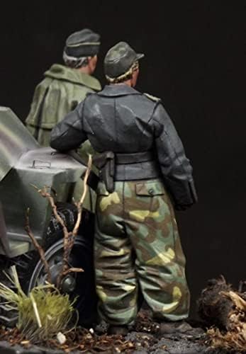 Goodmoel 1/35 Segunda Guerra Mundial Soldado Soldado Soldado Soldado Modelo Kit / Kit em miniatura sem montagem