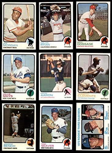 1973 Topps Baseball Complete Conjunto NM