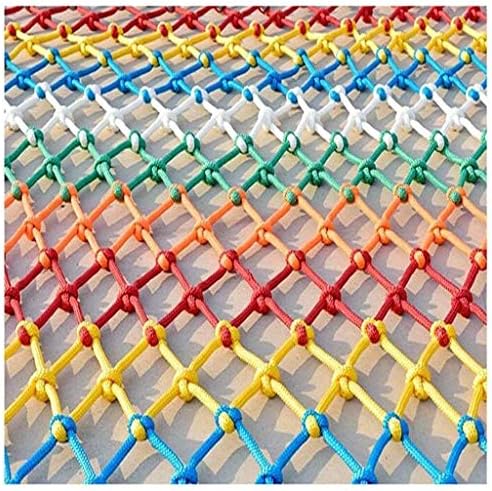 Yuwuxin Rede decorativa de cor corda multifuncional de corda, varanda Rede de proteção de segurança da escada de