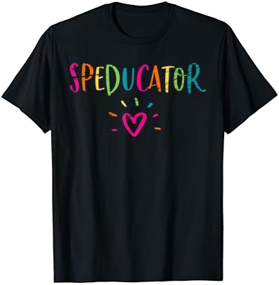 T -shirt Sped Professor - Speducator Heart