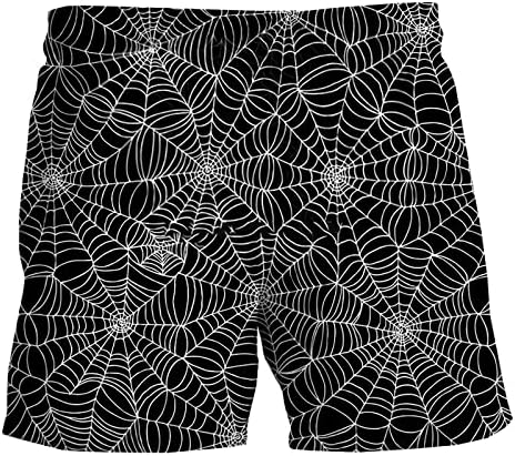 Walldor Mens Summer Summer Casual Print Shorts Graphic Sports Sports Outdoor Elastic String Pants