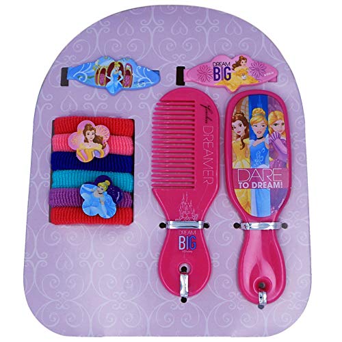 Disney Princess Hair Acessory Gift Pack -Princess Hair Band / Hair Clips (13 ...