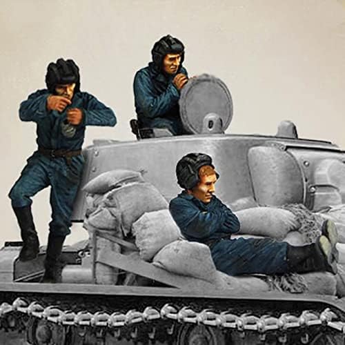 Goodmoel 1/35 WWII SOVÉIO SOLIDADE SOLIDADE Figura / Soldado sem figuração e soldado sem pintura