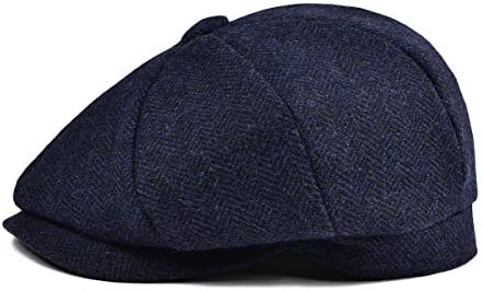 Jangoul Boys Vintage Newsboy Cap Tweed Boneret Beret Hat para crianças Pageboy