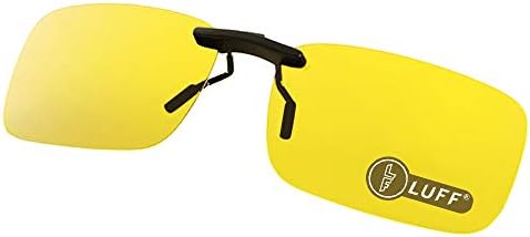 Clipe polarizado de Luff sobre óculos de sol para óculos de prescrição/miopia ao ar livre/direção