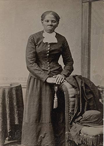 Faça uma foto de uma fotografia de Harriet Tubman - obra de arte histórica de 1895 - - fosco