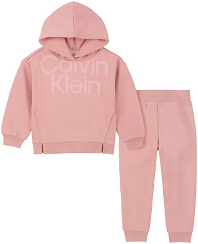 Calvin Klein, meninas de 2 peças, conjunto de corredores