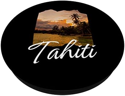 Taiti French Polynesia Sunset - Tahiti Popsockets Swappable PopGrip